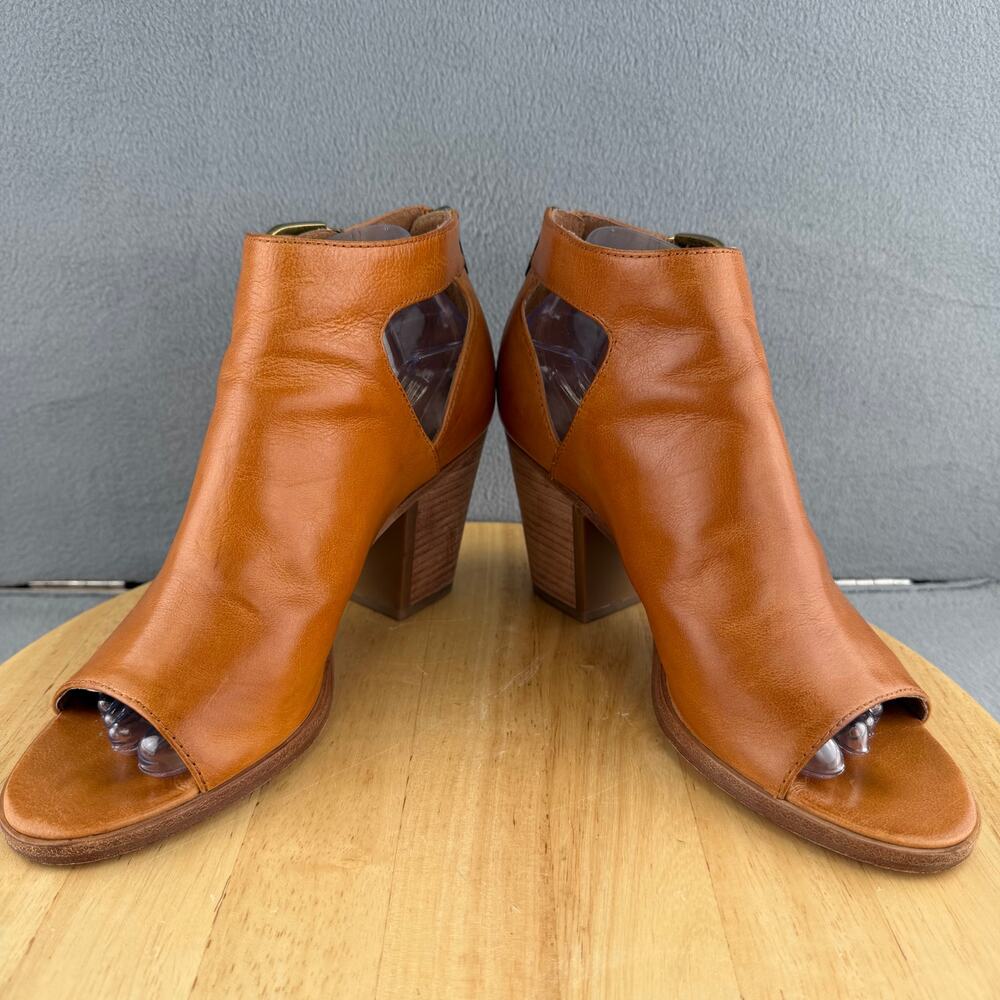 Frye Dani Leather Shooties Anthropologie Brown Leather Women’s Size 9M US - Picture 5 of 8
